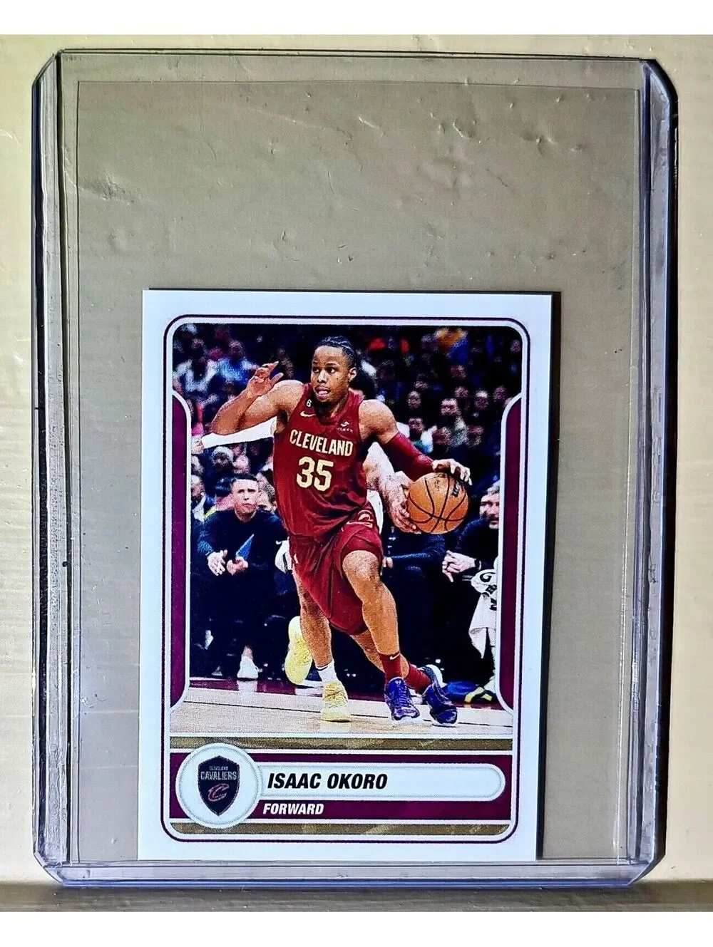 2023-24 Isaac Okoro Panini NBA Basketball #176 Sticker Cavaliers